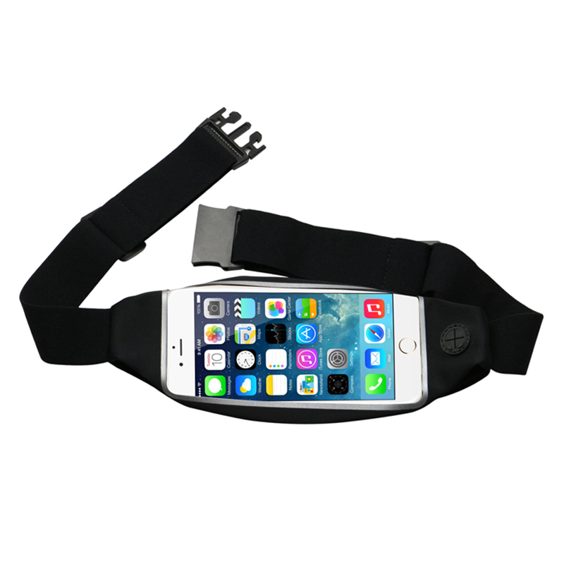 Unisex Transparent PVC Waterproof Phone Pocket Custom Waist Bag