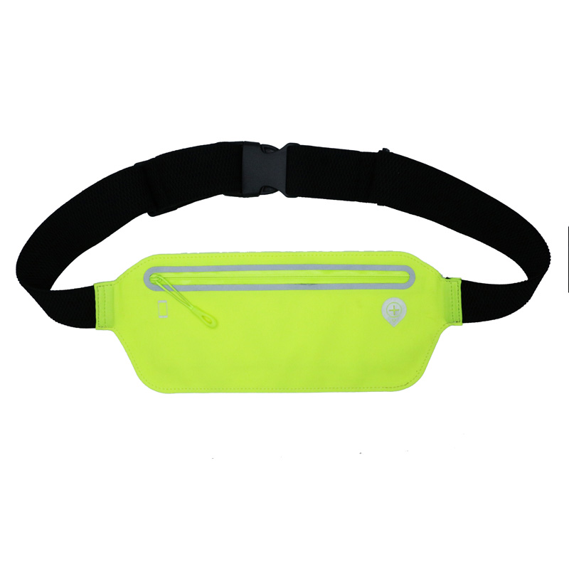 Unisex Sport Waist Bag Pack with Headphone Jack and Zipper